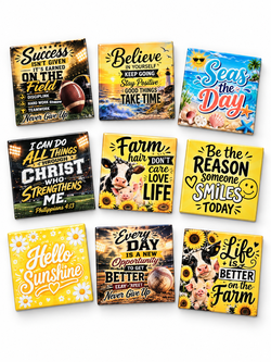 2 Inch Decorative UV Printed Magnets – 31 Designs