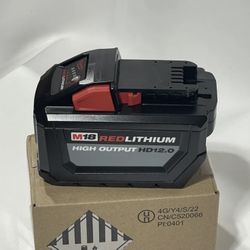 Milwaukee M18 HIGH OUTPUT HD12.0 Battery.  Brand NEW.