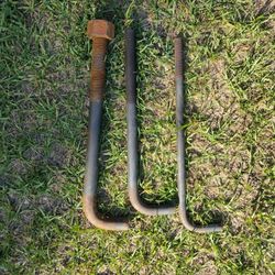 CONCRETE ANCHOR BOLTS NO NUTS