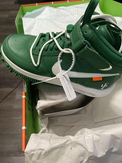 Off-White X Air Force 1 Mid SP Pine Green