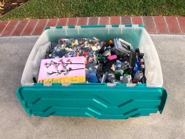 Tub of Legos!