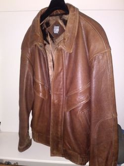 Mens leather jacket
