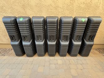 GOLF GUARD Black Plastic Golf Travel Hard Cases