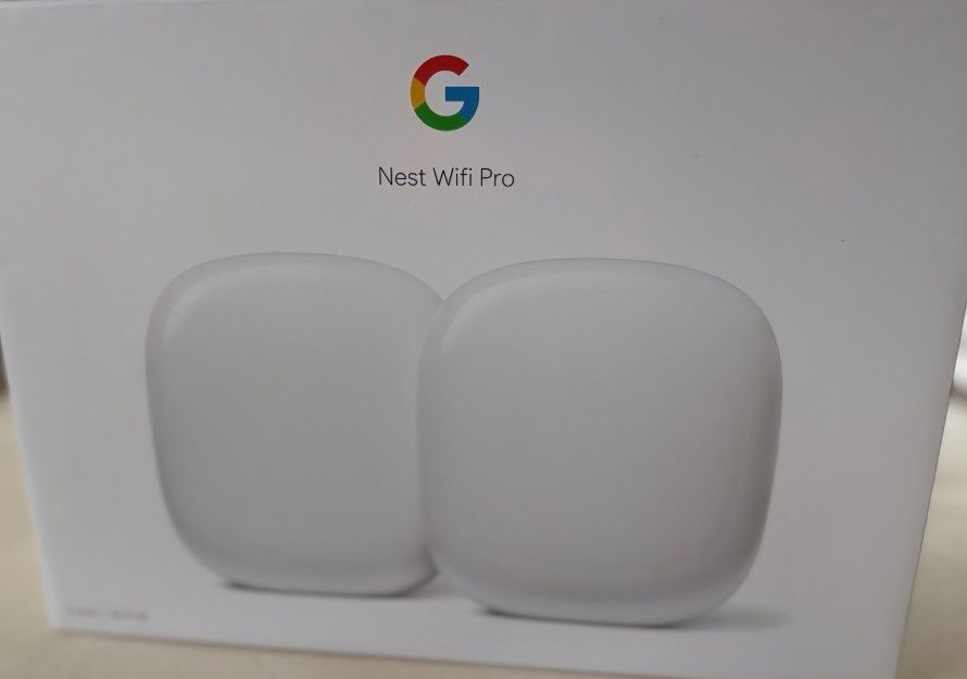 Google WiFi Pro 6E 2-pack Snow (Brand New - Sealed)