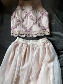 Girls 2 Piece Fancy Dress