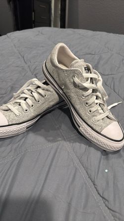 New Grey Convers Size 7