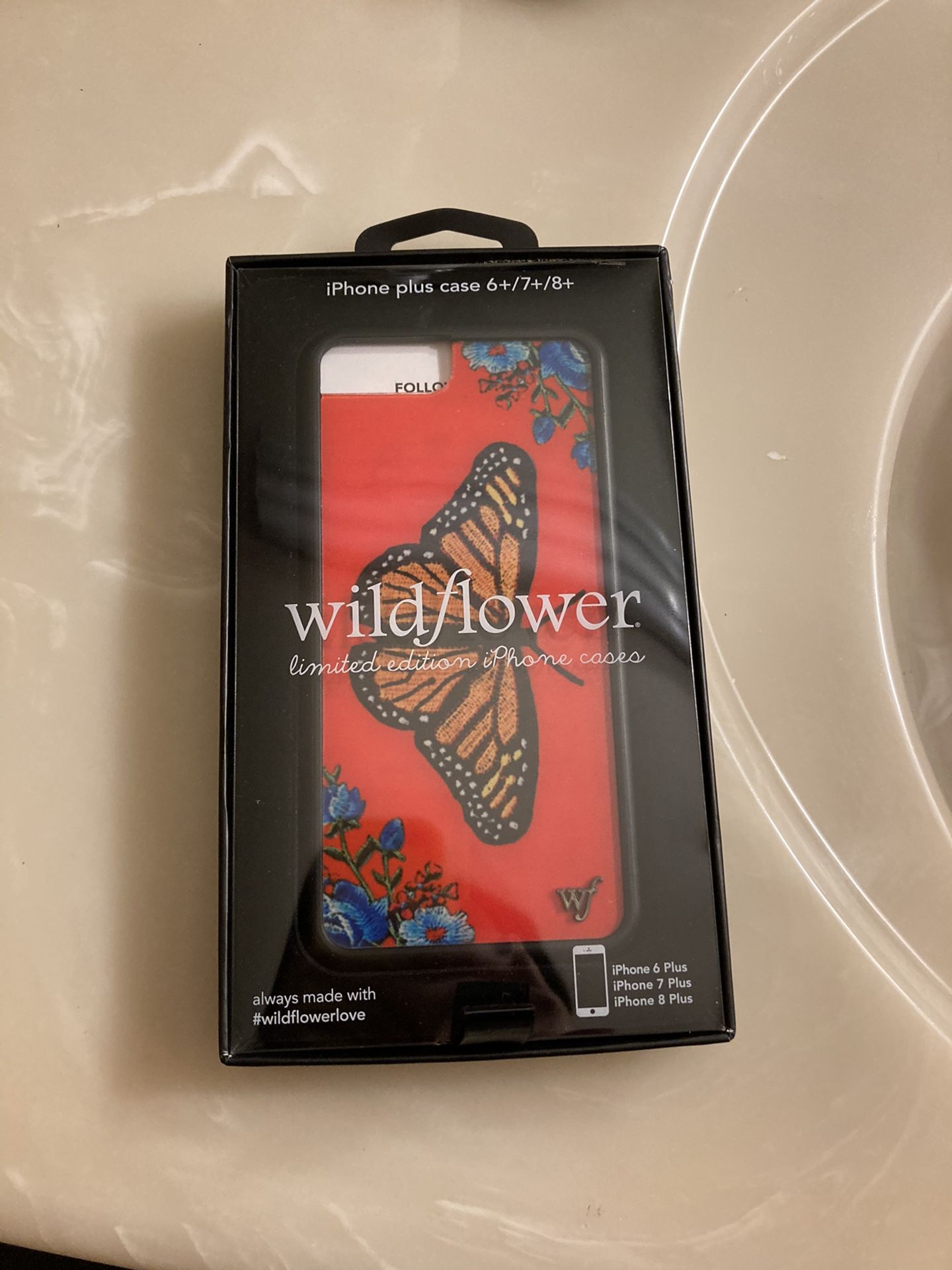 Wildflower Butterfly case