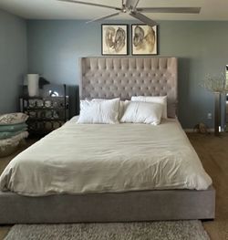 Cal king bed frame for sale only