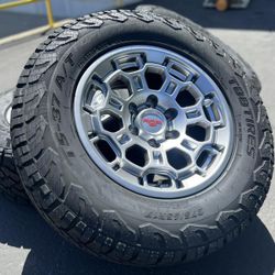 TRD PRO 17" Wheels rims and Tires Toyota 4Runner Tacoma FJ Cruiser