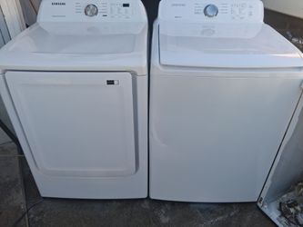Samsung washer gas dryer set