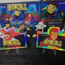 Invincible Punch out cards