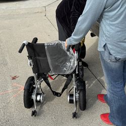 Foldable Travel Electric Wheelchair