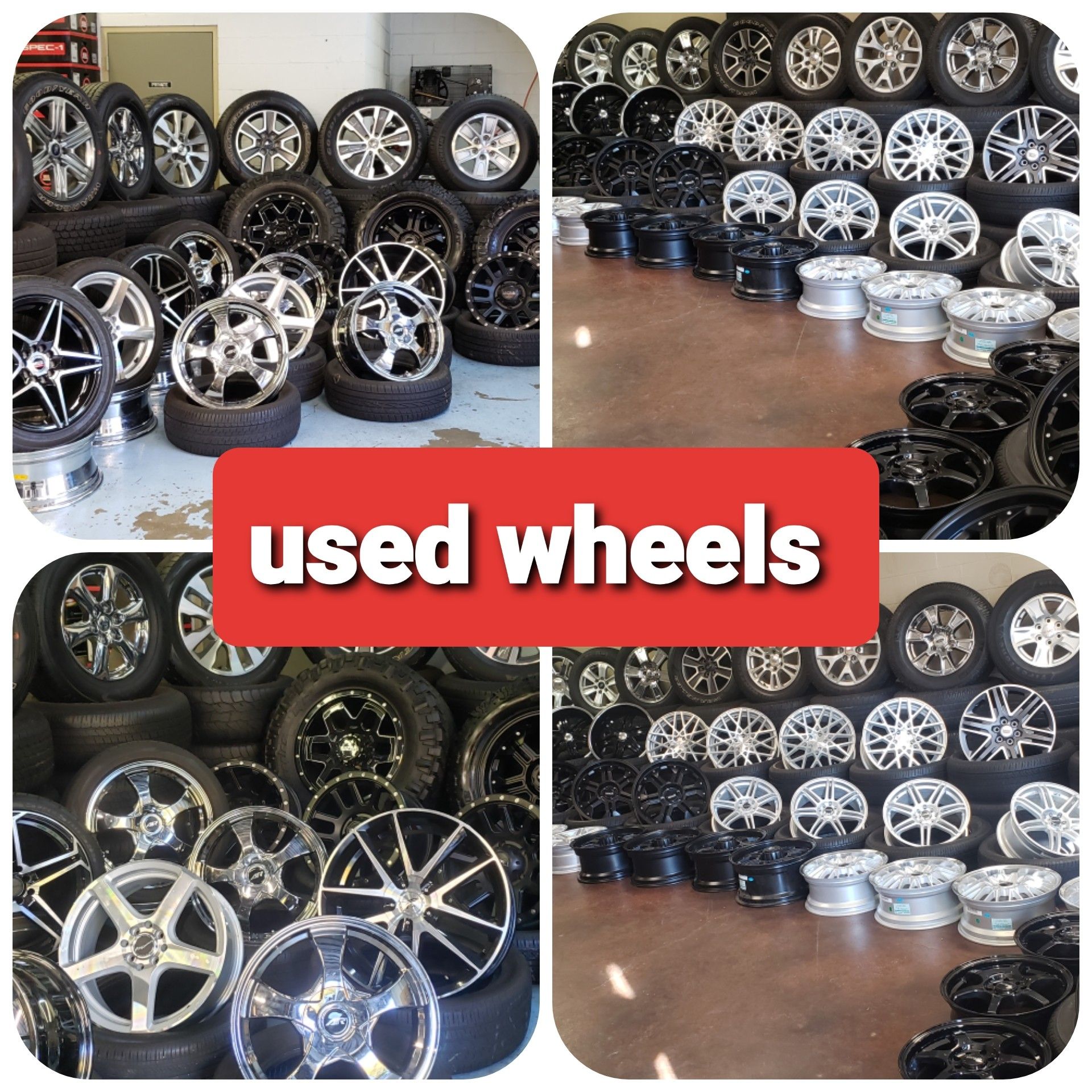 Wheels new and used