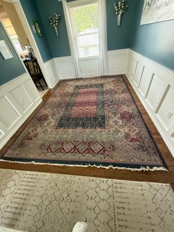 8’ x 11” area and matching runner rugs