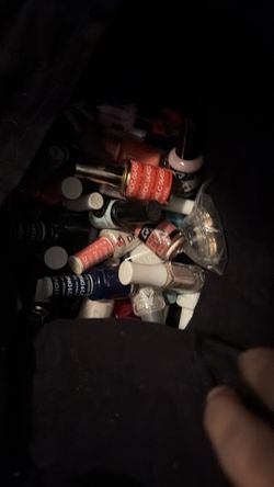 Nail polish all different type and colors