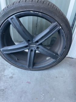1Wheel and 1Tire with Wheel