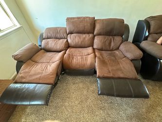 Couch and love seat