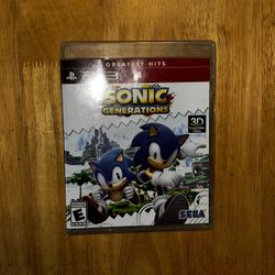 Sonic Generations For The PlayStation 3 (PS3) 