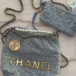 Designer purse and wallet