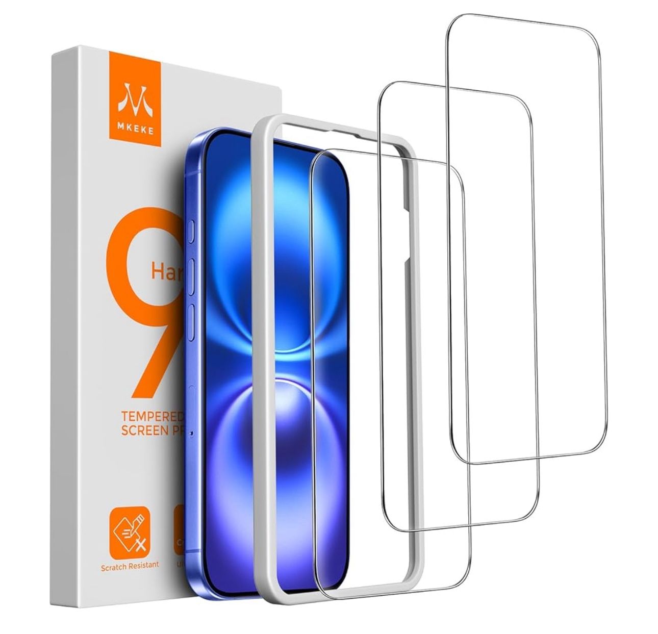 3 Pack Screen Protector for iPhone 16 / iPhone 15 6.1