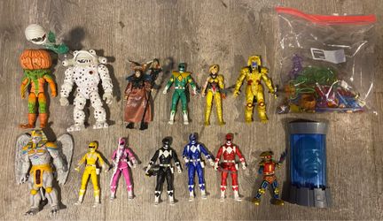 Power Rangers Action Figure Lot
