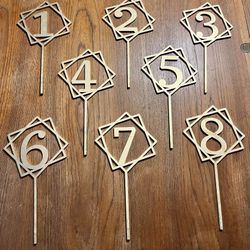 Wedding/Event Table Numbers 