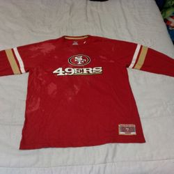 Vintage Majestic San Francisco 49ers Long Sleeve Shirt. XL.