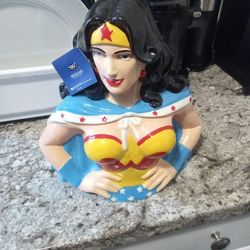 WONDER WOMAN COOKIE JAR 