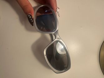silver sunglasses