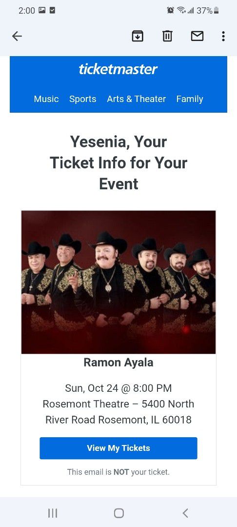 Ramon Ayala Tickets (3)