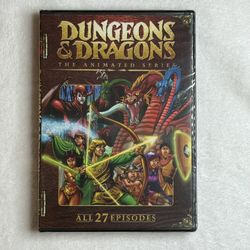 Dungeons & Dragons: The Animated Series – All 27 Episodes (3-Disc Set, Slipcover Case) – Brand New & Sealed