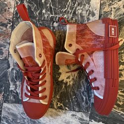Red Dior B23 High-top 