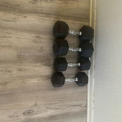 25s & 15 Lbs Dumbbells