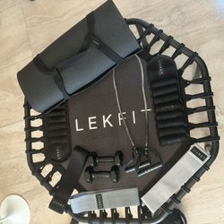 LEKFIT Trampoline and Equipment!