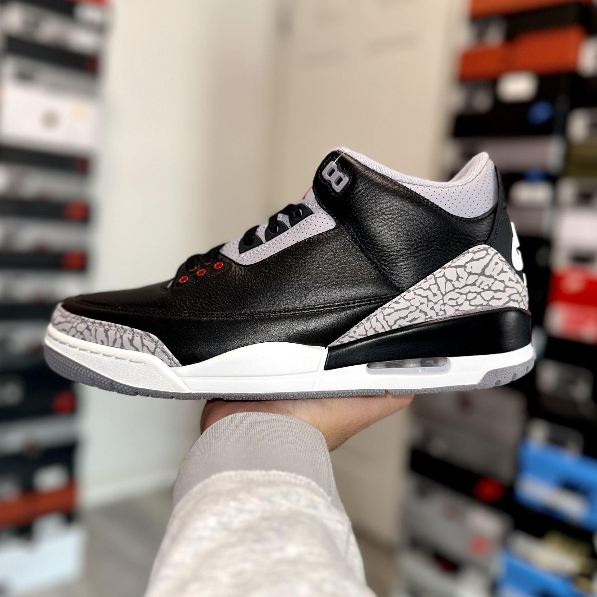Jordan 3 Retro OG “Black Cement” (2024) Sizes 11 / 12 / 13 / 14 IN HAND BRAND NEW