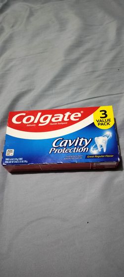 Colgate Cavity Protection Toothpaste 3 pack