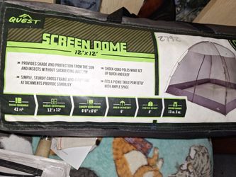 New 12x12 quest screen dome