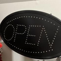 Open LED Sign