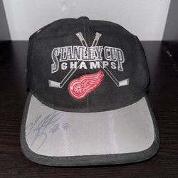Sergei Fedorov Signed Stanley Cup Champs Hat