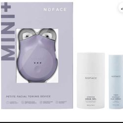 Nuface MINI+ Starter Kit Smart Petite Microcurrent Facial Toning Kit