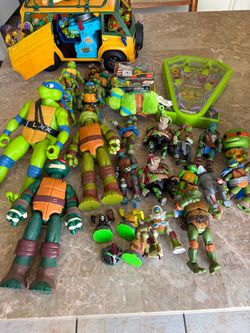 TMNT Teenage Mutant Ninja Turtles Toy Lot