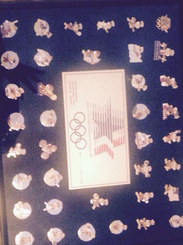 1984 olympic pin collection