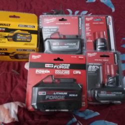 Milwaukee Battery/ DeWalt 12AH Flexvolt 