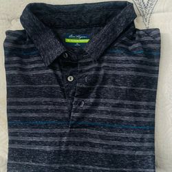 Men’s Short Sleeve Performance Golf Polo with buttons