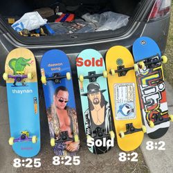 Skateboard Pro Deck $65 Complete 