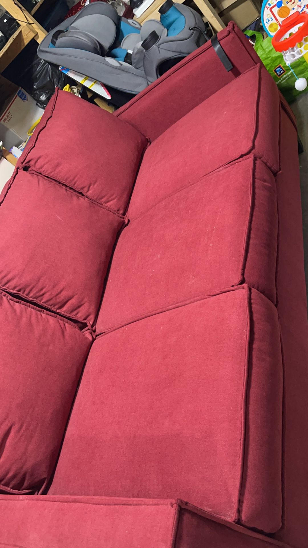 Red Sofa / Couch 