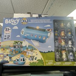 Bluey Transforming Plane Mega Playset