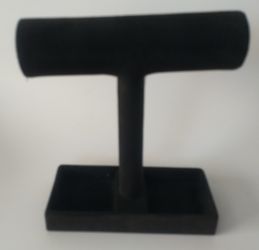 Choice or Lot of Black Velveteen Jewelry Displays