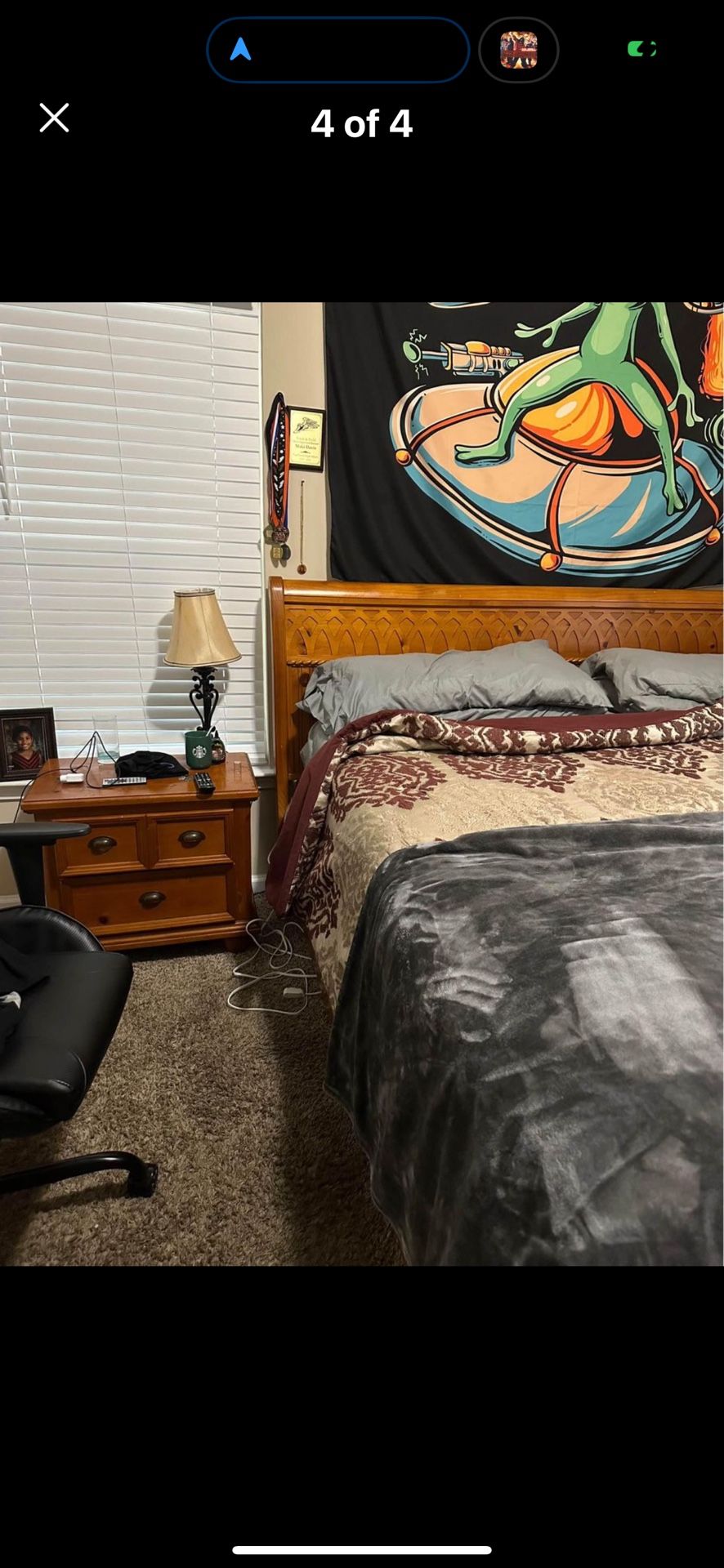 California King Bedroom Set With Mattress