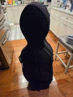 Cello (Hard) Case (1/2 size) w/ wheels and carry straps